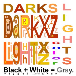 Darkxz - Lightxz - Grayxz - Color codes